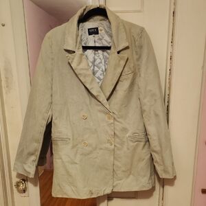 Levi's Quilted Acid Wash Blazer